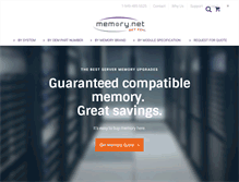 Tablet Screenshot of memory.net